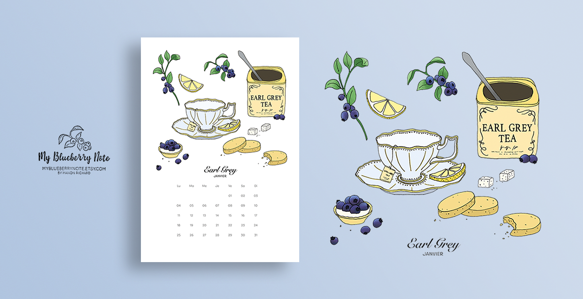 Calendrier Thés et infusions 2016 img2