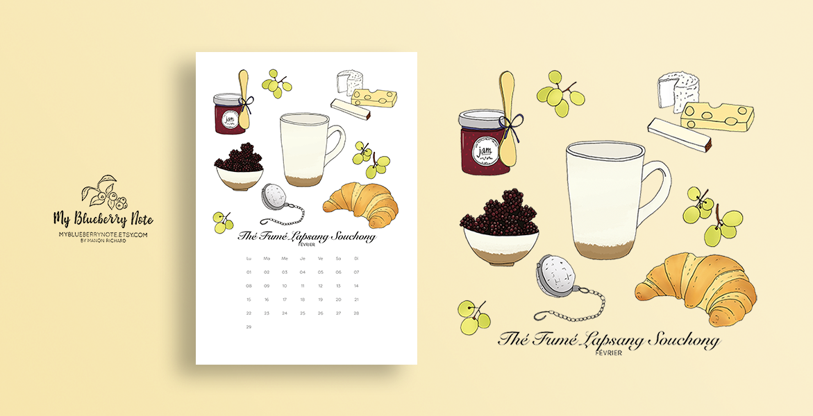 Calendrier Thés et infusions 2016 img3