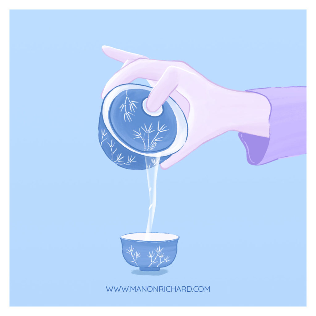 Monisha Bhanote quote rituals animation motion design illustration tea ceremony